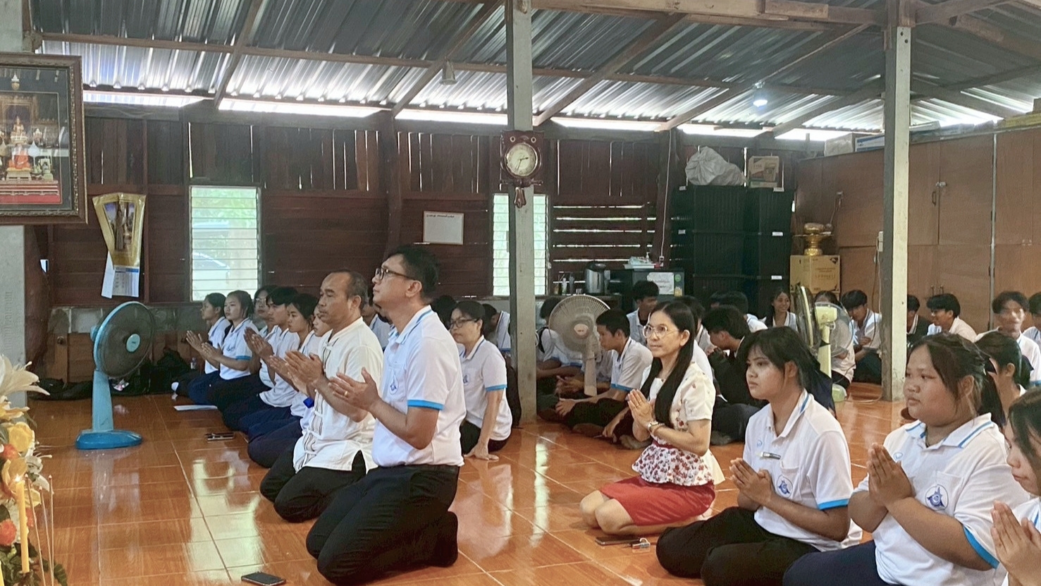 ถวายเทียนพรรษา เนื่องในวันอาสาฬหบูชาและวันเข้าพรรษา ประจำปี 2568